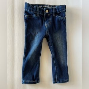 Gently used Cat & Jack toddler denim jeggings. Size 12months